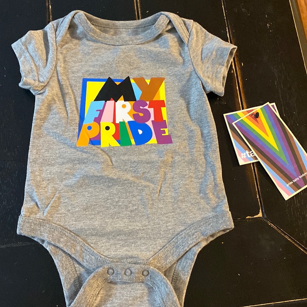 My First Pride baby bodysuit🔥